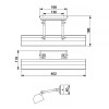 Светильник для картин CHAWTON-PLM-PN Elstead, арт. CHAWTON-PLM-PN