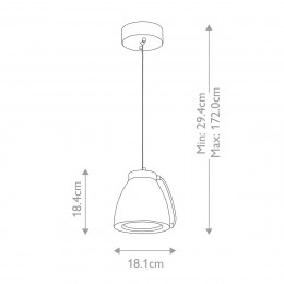 Подвесной светильник Elstead Lighting, Арт. EUROPA-P-A