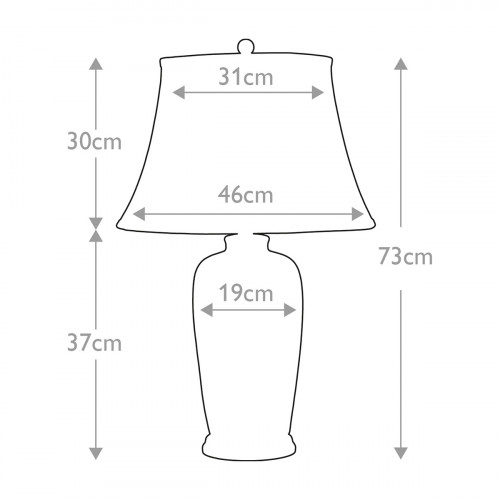 Настольная лампа Elstead Lighting BLUE-TRAD-WP-TL