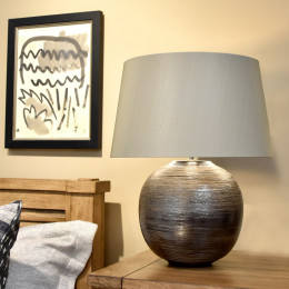 Настольная лампа Elstead Lighting, Арт. CAESAR-TL-SIL