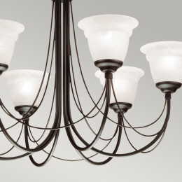 Люстра Elstead Lighting CB6-BLACK