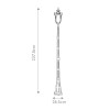 Фонарный столб Elstead Lighting PH5-L-OB
