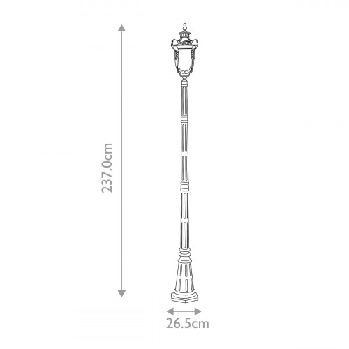 Фонарный столб Elstead Lighting PH5-L-OB