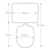 Настольная лампа Elstead Lighting, Арт. CHALKFARM-TL