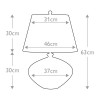 Настольная лампа Elstead Lighting, Арт. RIB-PUMPKIN-TL