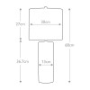 Настольная лампа Elstead Lighting, Арт. FULWELL-TL
