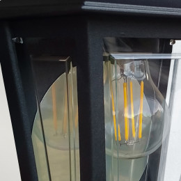 Настенный фонарь Elstead Lighting, Арт. DECO-LANE7-BLACK