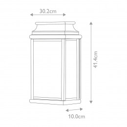 Настенный фонарь Elstead Lighting, Арт. ST-MARTINS-L-BR