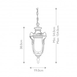 Подвесной фонарь Elstead Lighting PH8-M-OB