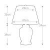 Настольная лампа Elstead Lighting, Арт. MORRIS-TL-SMALL