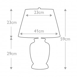 Настольная лампа Elstead Lighting, Арт. MORRIS-TL-SMALL
