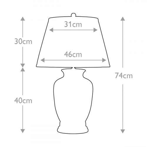Настольная лампа Elstead Lighting, Арт. MORRIS-TL-LARGE