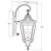 Настенный фонарь Feiss FE-COTSLN2-L-BK