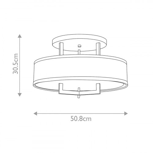 Потолочный светильник Hinkley Lighting, Арт. HK-HAMPTON-SF