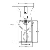 Бра для ванных комнат Hinkley Lighting, Арт. HK-BROOKE1-BATH
