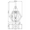 Настенный фонарь Quoizel, Арт. QN-HEATH-S-MB