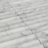 PIX 342 Bianco Carrara, Convex, чип 20х151 мм, сетка 300х3