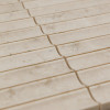 PIX 345 Capuccino, Concave, чип 30х151 мм, сетка 305х318х12 мм, Матовая