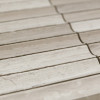 PIX 347 White Wooden, Concave, чип 30х151 мм, сетка 305х318х12 мм, Матовая