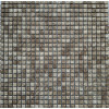 PIX 352 Light Emperador ,чип 10x10 мм, сетка 305х305x6 мм, Матовая