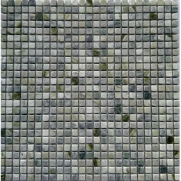 PIX 353 Jet Green ,чип 10x10 мм, сетка 305х305x6 мм, Матовая