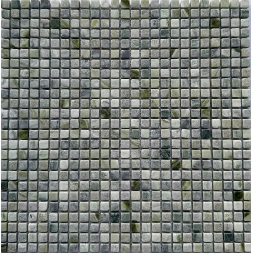 PIX 353 Jet Green ,чип 10x10 мм, сетка 305х305x6 мм, Матовая