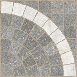 Aurelia Grigio Arco Bianco 10mm 60,5x60,5 см