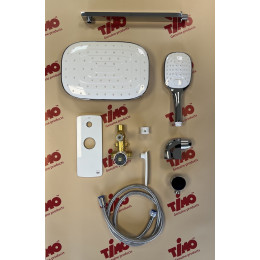 Душевая система встроенная Timo Helmi SX-4069/00-16SM хром-белый