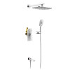 Душевая система встроенная Timo Helmi SX-4099/00-16SM хром-белый
