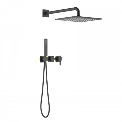 Душевая система встроенная Timo Caisa SX-9069/03SM черный