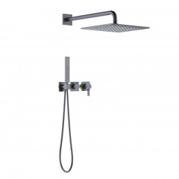 Душевая система встроенная Timo Caisa SX-9069/18SM черное золото