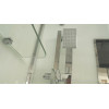 Premium IMPI душевая кабина (100*100*220), шт, стульчик прозрачный