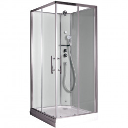 Premium ILMA 102 R душевая кабина с крышей, хамам и стульчиком 120*80*222