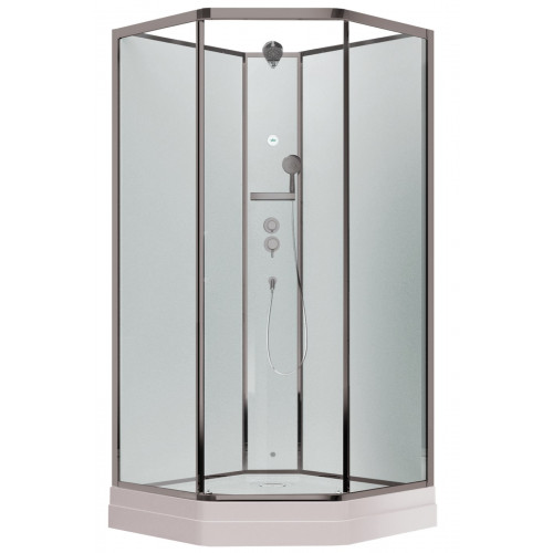 Premium ILMA 709 душевая кабина с крышей, хамам и стульчиком 90*90*225