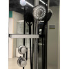 Premium ILMA Black 902 L душевая кабина с крышей, хамам и стульчиком 120*80*222