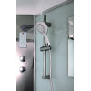 Comfort T-8801 Fabric Glass душевая кабина 100*100*22+турецкая баня хамам+стульчик прозрачный