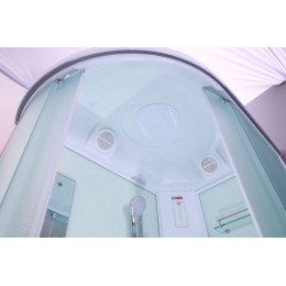 eco TE-0702 R душевая кабина 120*80*218, турецкая баня хамам, стульчик прозрачный