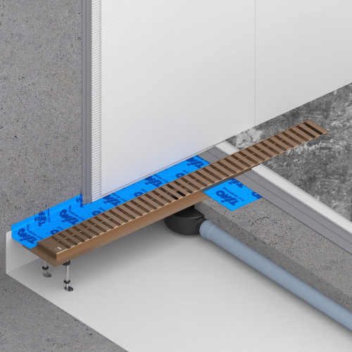 Душевой лоток TIMO Drain System 900 с вставкой 