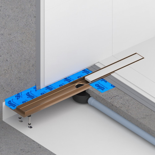 Душевой лоток TIMO Drain System 700 с двусторонней панелью 