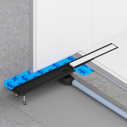 Душевой лоток TIMO Drain System 900 с двусторонней панелью 