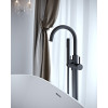 Смеситель напольный для ванны с душем Timo Saona 2310/03Y-CR черный