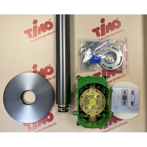 Смеситель напольный для ванны с душем Timo Saona 2310/18Y-CR черное золото