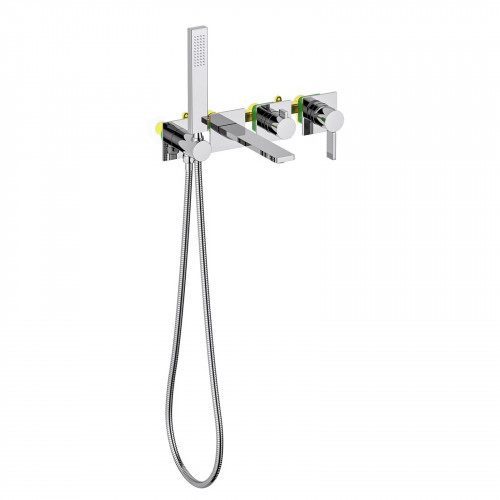 Смеситель встроенный для ванны с душем Timo Caisa 9014/00YSM хром
