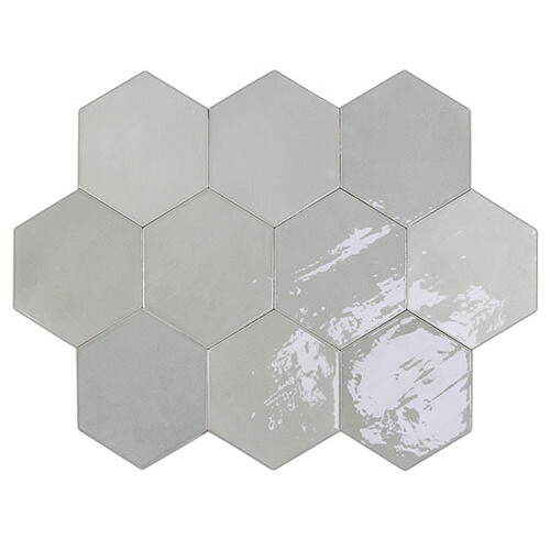Zellige Hexa Grey
