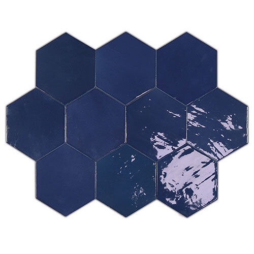 Zellige Hexa Cobalt