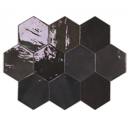 Zellige Hexa Graphite